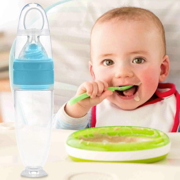 Cuchara De Silicona Para Bebés - VivvaShop™